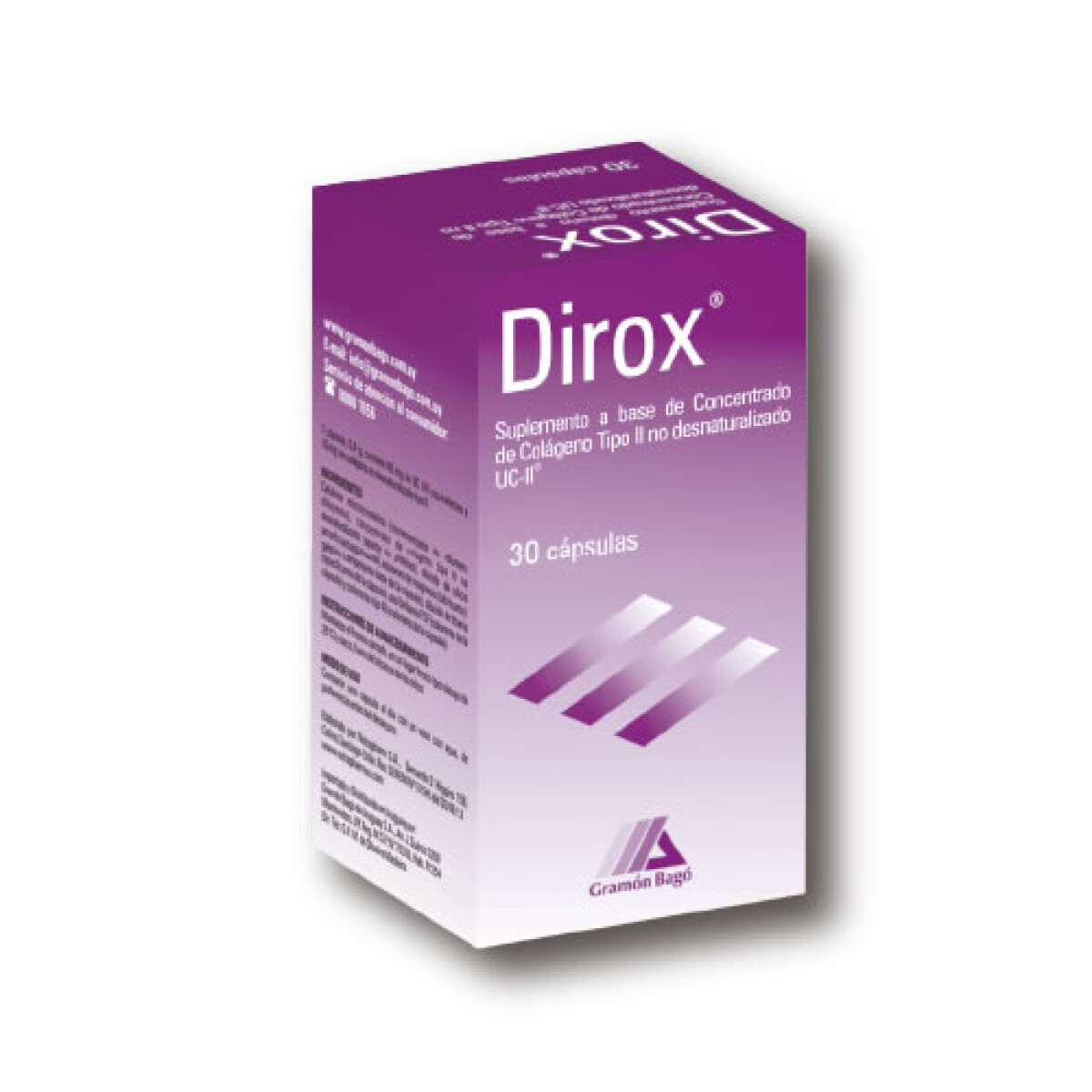 DIROX X 30 CAPSULAS 