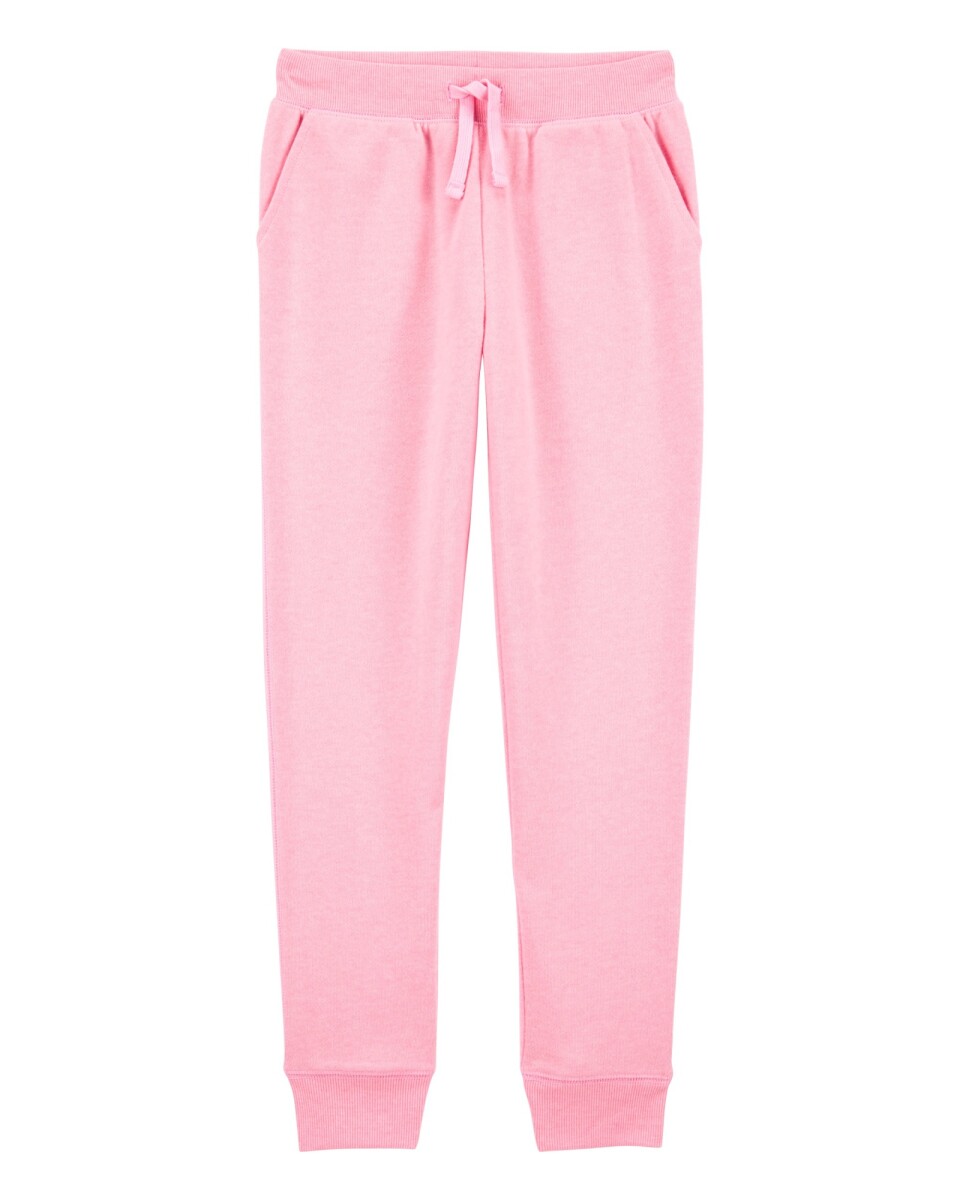 Pantalón deportivo de algodón, rosado 