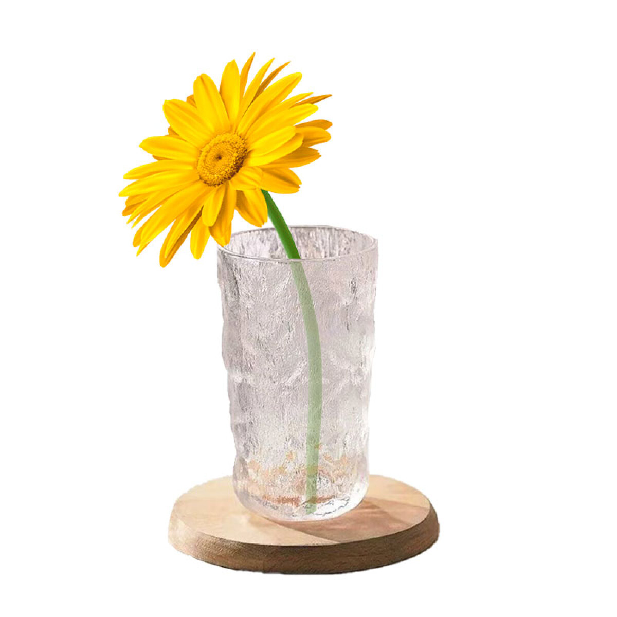 Florero de vidrio 8x13.5cm - Florero De Vidrio 8x13.5cm 