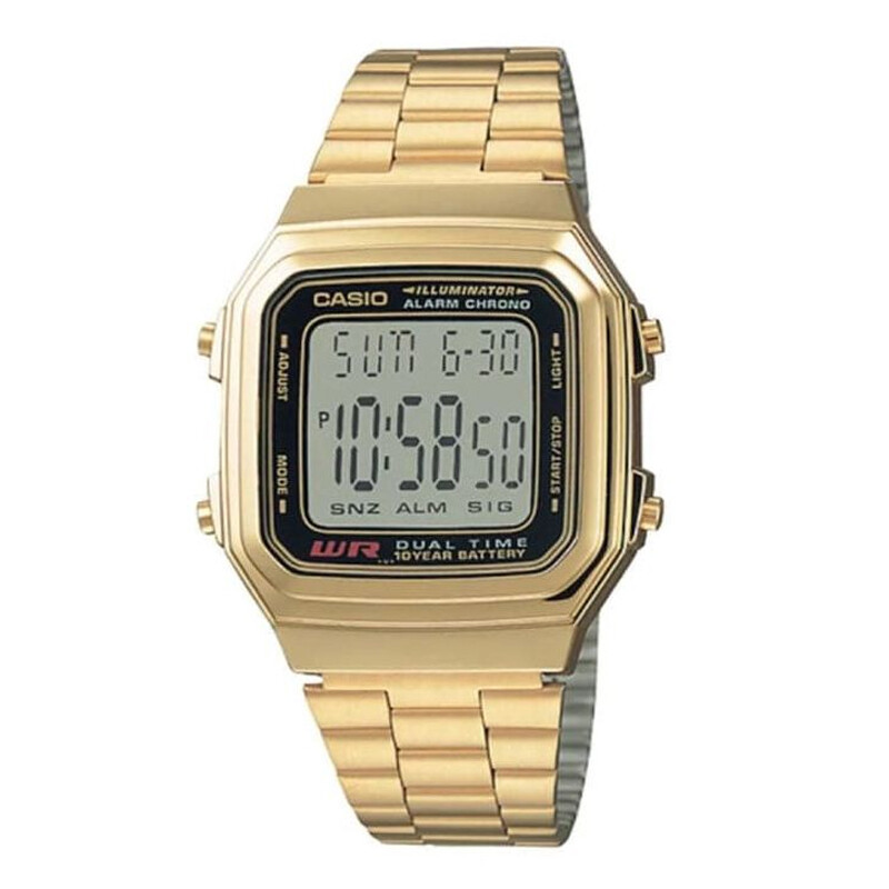 Reloj Casio Dorado para Hombre y Mujer en Acero Inoxidable Reloj Casio Dorado para Hombre y Mujer en Acero Inoxidable