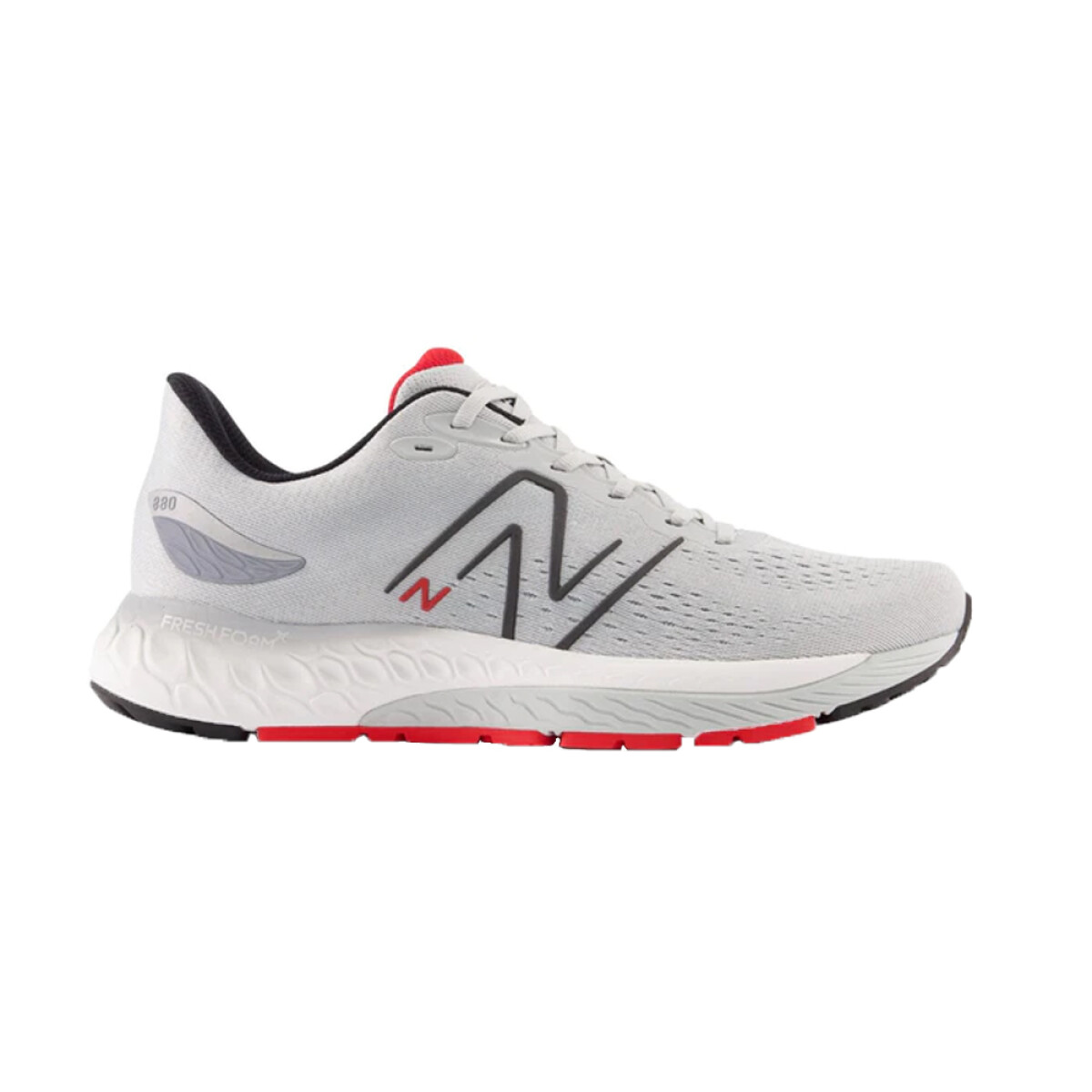 New Balance M880 - Grey/Black/Red 