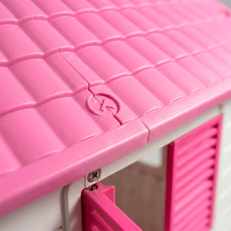 Casita Para Niños Europea Infantil 109x95x87.5 cm Rosa