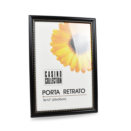 PORTARRETRATO PLASTICO MARCO DORADO 33.5X23X1CM PARA FOTO 20X30CM 26950 PORTARRETRATO PLASTICO MARCO DORADO 33.5X23X1CM PARA FOTO 20X30CM 26950