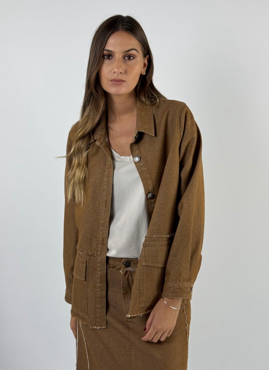 CHAQUETA NOA - CAMEL 
