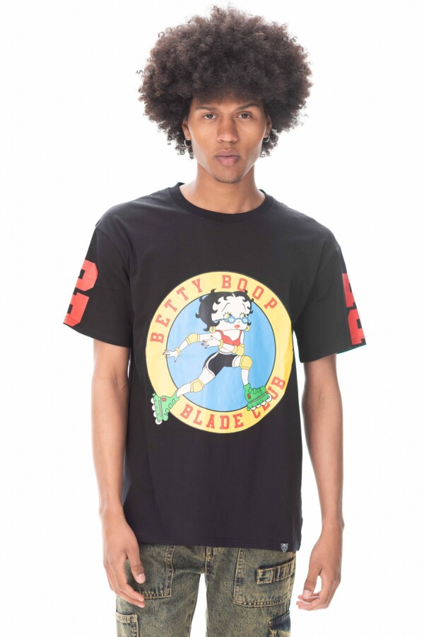 Remera Betty negro