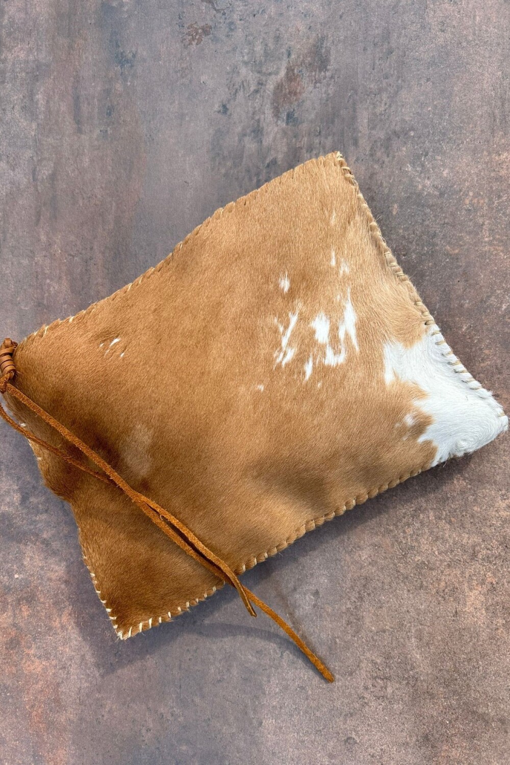 Leather Envelope Cowhide claro