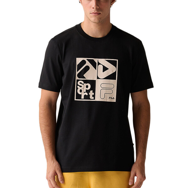 Fila Remera manga corta Regular classic Hombre - Negro Negro
