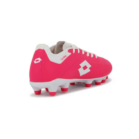Lotto Salerno Futbol Cancha Md Unisex Fucsia-Blanco
