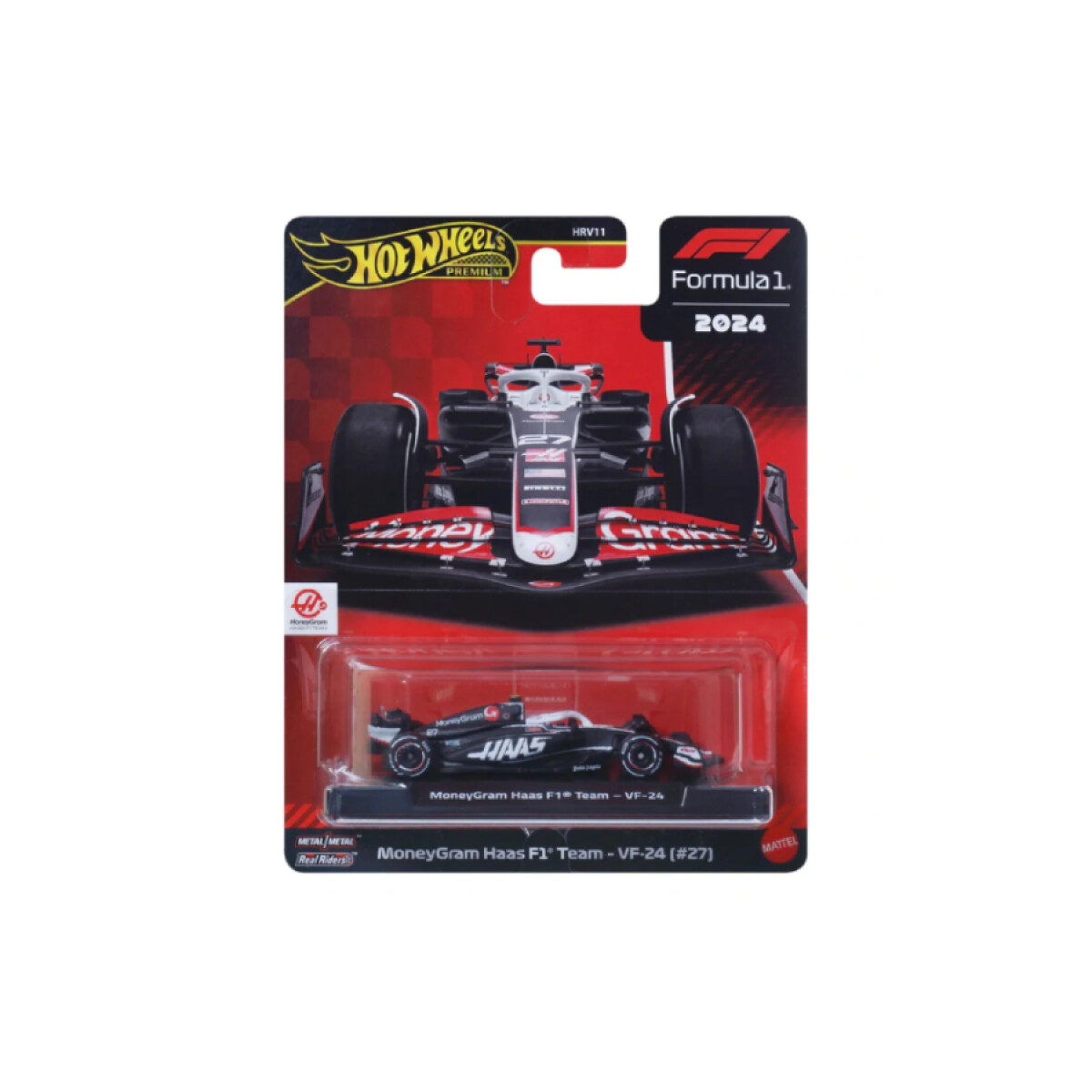 Hot Wheels Formula 1 - MoneyGram Haas F1 Team - VF-24 (#27) 