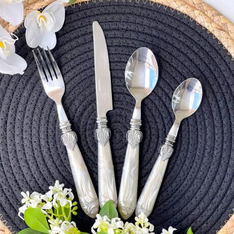 Juego De Cubiertos Acero Inoxidable 24 Piezas Juego De Cubiertos Acero Inoxidable 24 Piezas