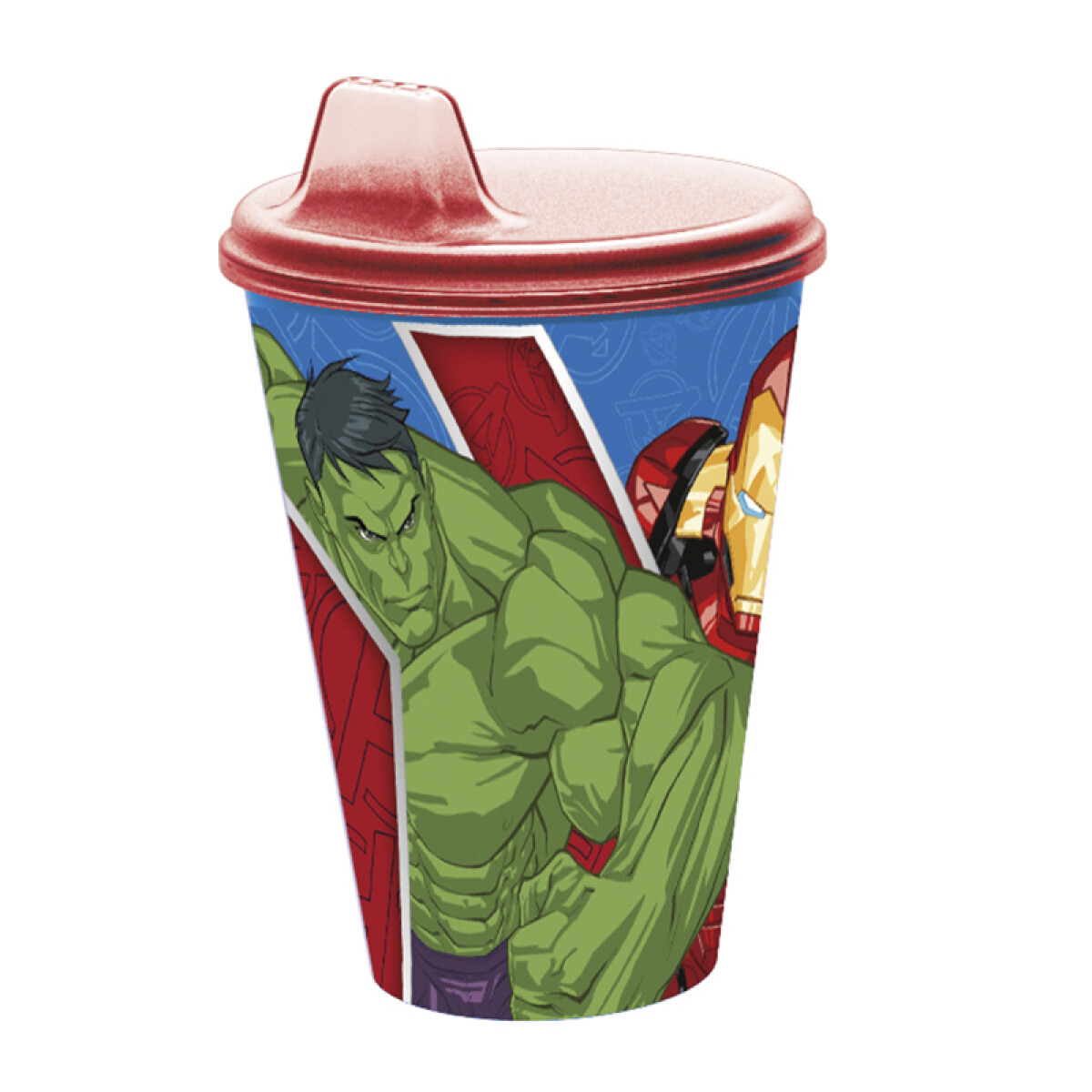 Vaso Plástico Bebedor Avengers 430 ml 