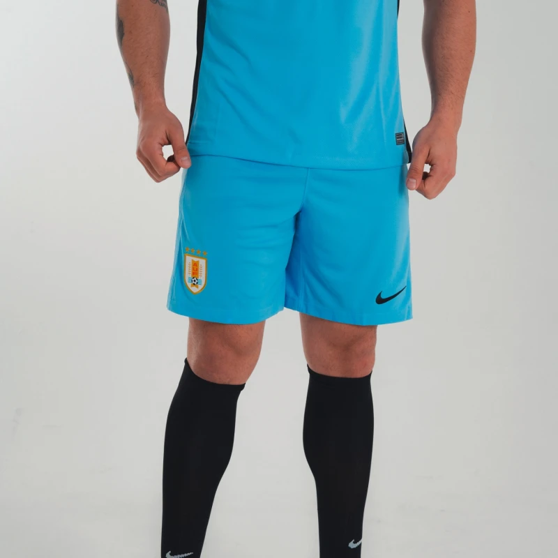Short Uruguay Stadium Camiseta Alternativa de Hombre Azul