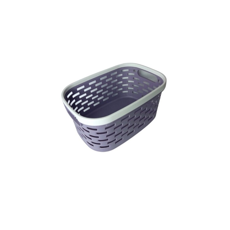CESTO CANASTO ORGANIZADOR CALADO 24X16X12CM CESTO CANASTO ORGANIZADOR CALADO 24X16X12CM