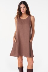 Vestido Diario Chocolate