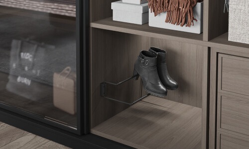 Zapatera fija lateral regulable color antracita S-6111-A Zapatera Fija Lateral Regulable Color Antracita S-6111-a