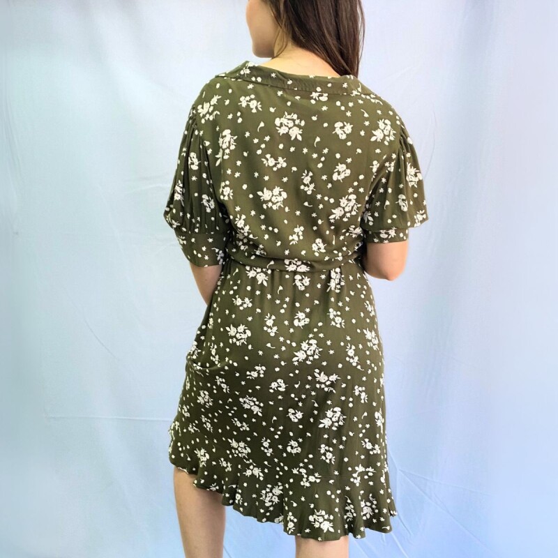 Vestido Flower Green Flowers