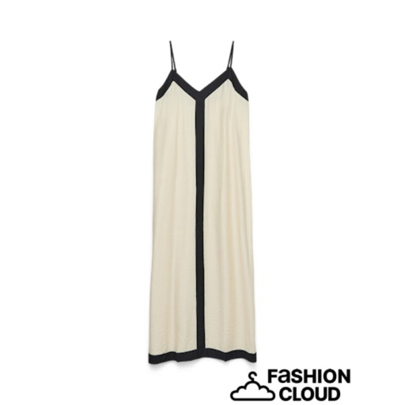 VMDENISE SINGLET ANKLE DRESS WVN BTQ GA BIRCH