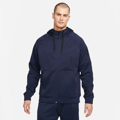 Campera Nike Training Hombre TF HD FZ Obsidian/Black S/C