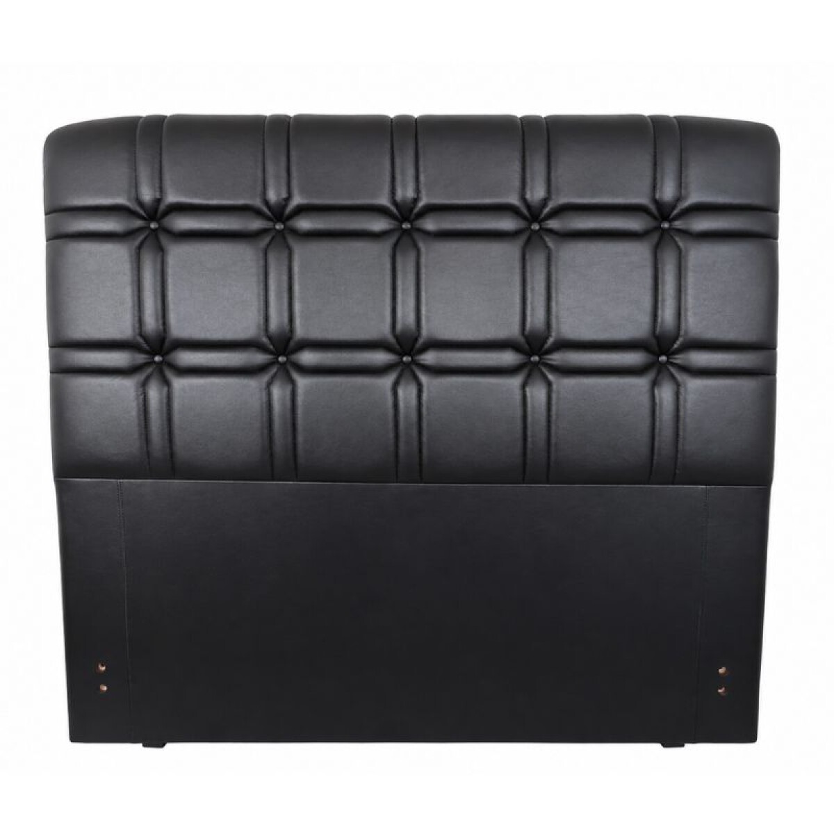 RESPALDO ZEUS 2 PLAZAS PARA SOMMIER 1,40 MT - NEGRO 