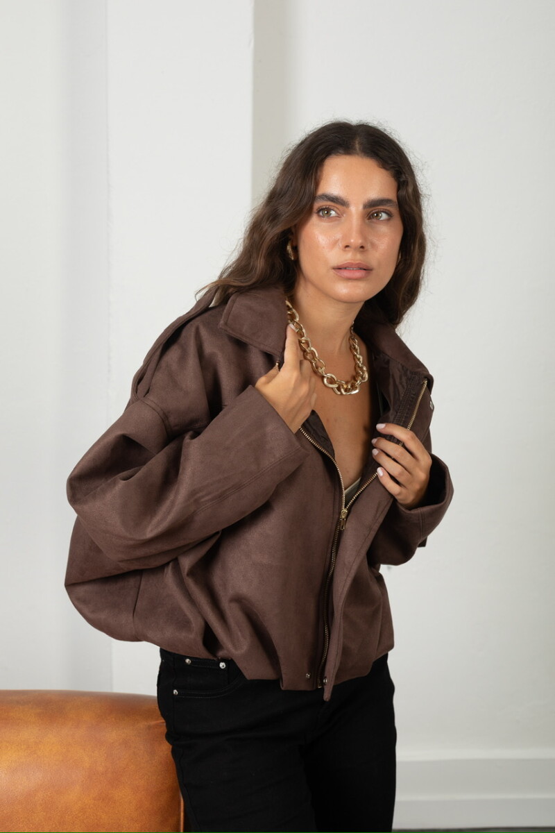 Campera Uma - chocolate 