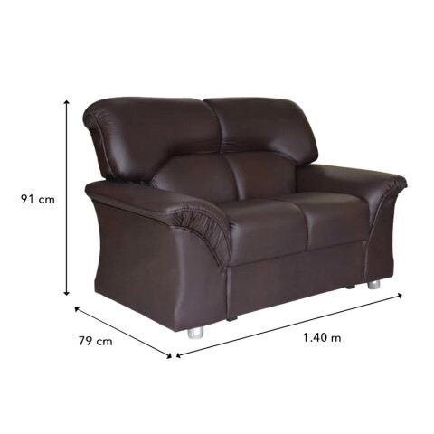 HELLEN- SOFA TURQUIA 2 CUERPOS MARRON HELLEN- SOFA TURQUIA 2 CUERPOS MARRON