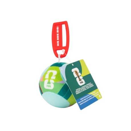LLAVERO FIFA PELOTA PLUSH 3" VERDE