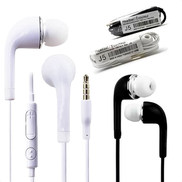 Auriculares con Cable In-Ear de Jack 3.5 mm Tipo EHS64 Compatible con Samsung Serie S4 Negro