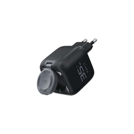 Cargador Havit UC250 GaN 35 W con Cargador para Reloj Cable USB-C Retráctil