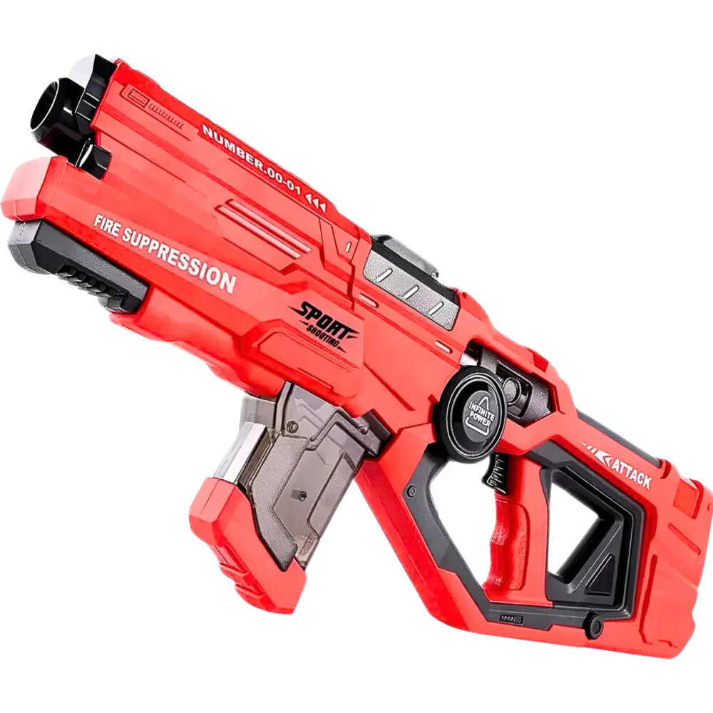 Pistola De Agua Eléctrica Automática a batería Rojo