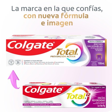 Pasta de Dientes Colgate Total 90g Pasta de Dientes Colgate Total 90g