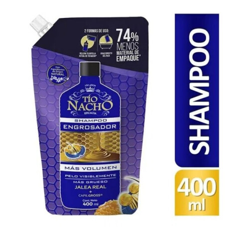SHAMPOO TIO NACHO DP 400 ML ENGROSADOR SHAMPOO TIO NACHO DP 400 ML ENGROSADOR