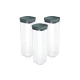 Set x3 Pote hermético 2,2L GRIS