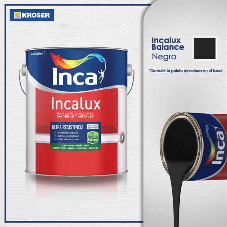 INCALUX BALANCE NEGRO 1L INCA ++ N/a