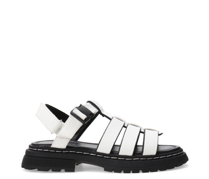 Sandalias de Niña MINI Miss Carol WASILLA franciscana Blanco