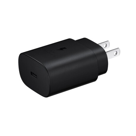 Samsung 25w Usb-c Power Adapter With Usb-c Cable Black Samsung 25w Usb-c Power Adapter With Usb-c Cable Black