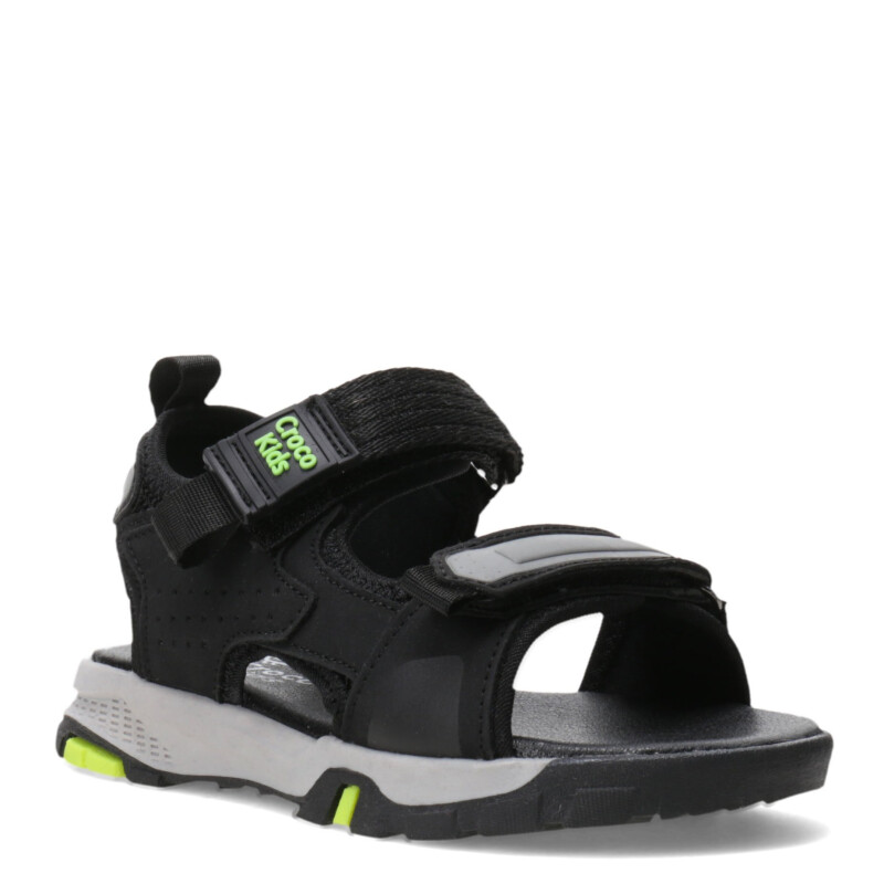 Sandalias de Niño Croco Kids Tevy Negro