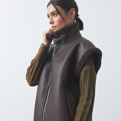 CHALECO AMPARO Chocolate