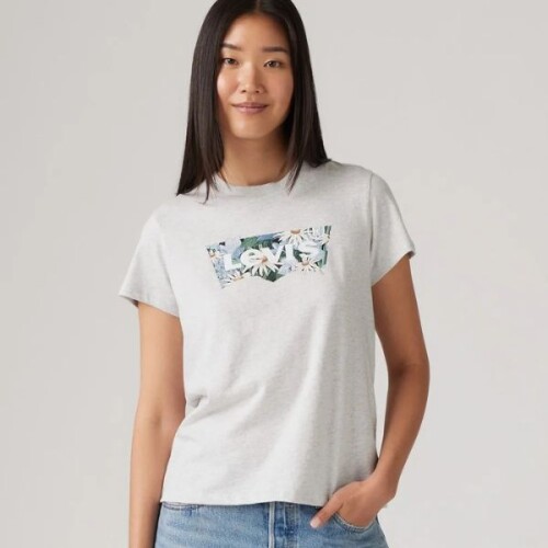 Remera Levi’s The Perfect Tee Grey Gris