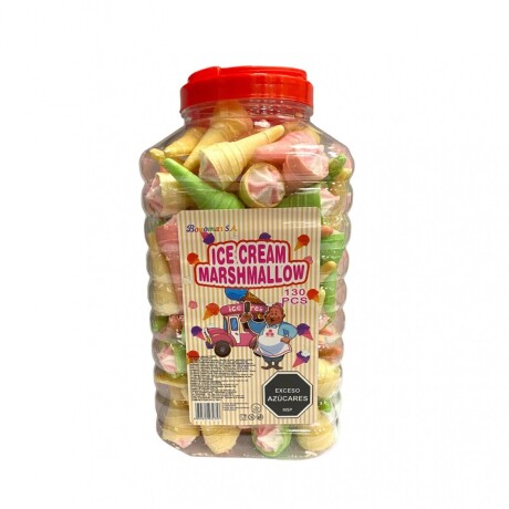 Marshmallows HELADO Tarro 390Grs. Marshmallows HELADO Tarro 390Grs.