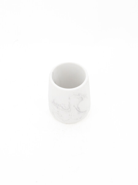 PORTA CEPILLO RESINA BLANCO