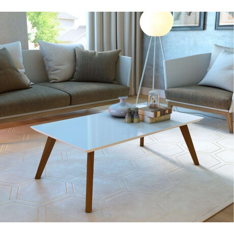 Mesa de Centro Classic Conjunto Li­nea Manhattan Blanco