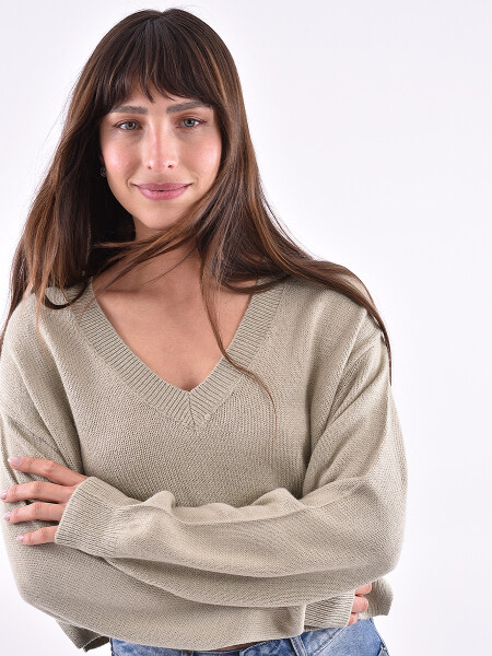 BUZO SAMANTA VERDE MILI