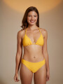Top+bikini Twist Amarillo