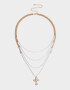 Collares Cortos Religioso Cortos - Dorado