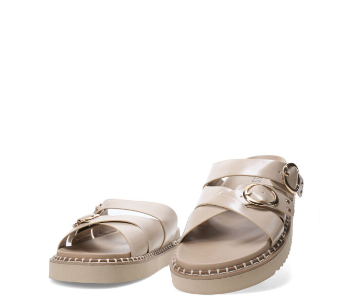 Sandalias de Mujer Miss Carol ZELV Beige