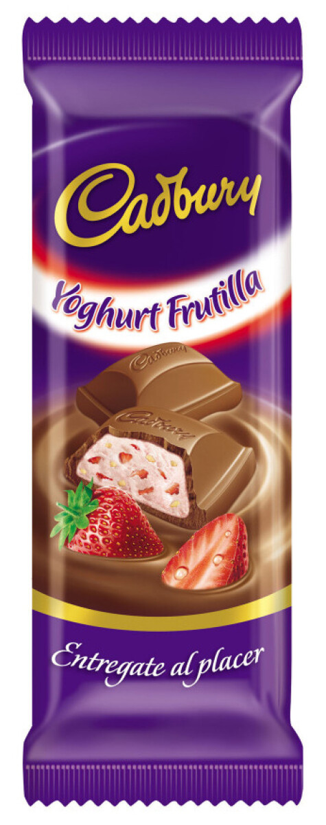 TABLETA CHOCOLATE CADBURY YOGUR FRUTILLA 160G 