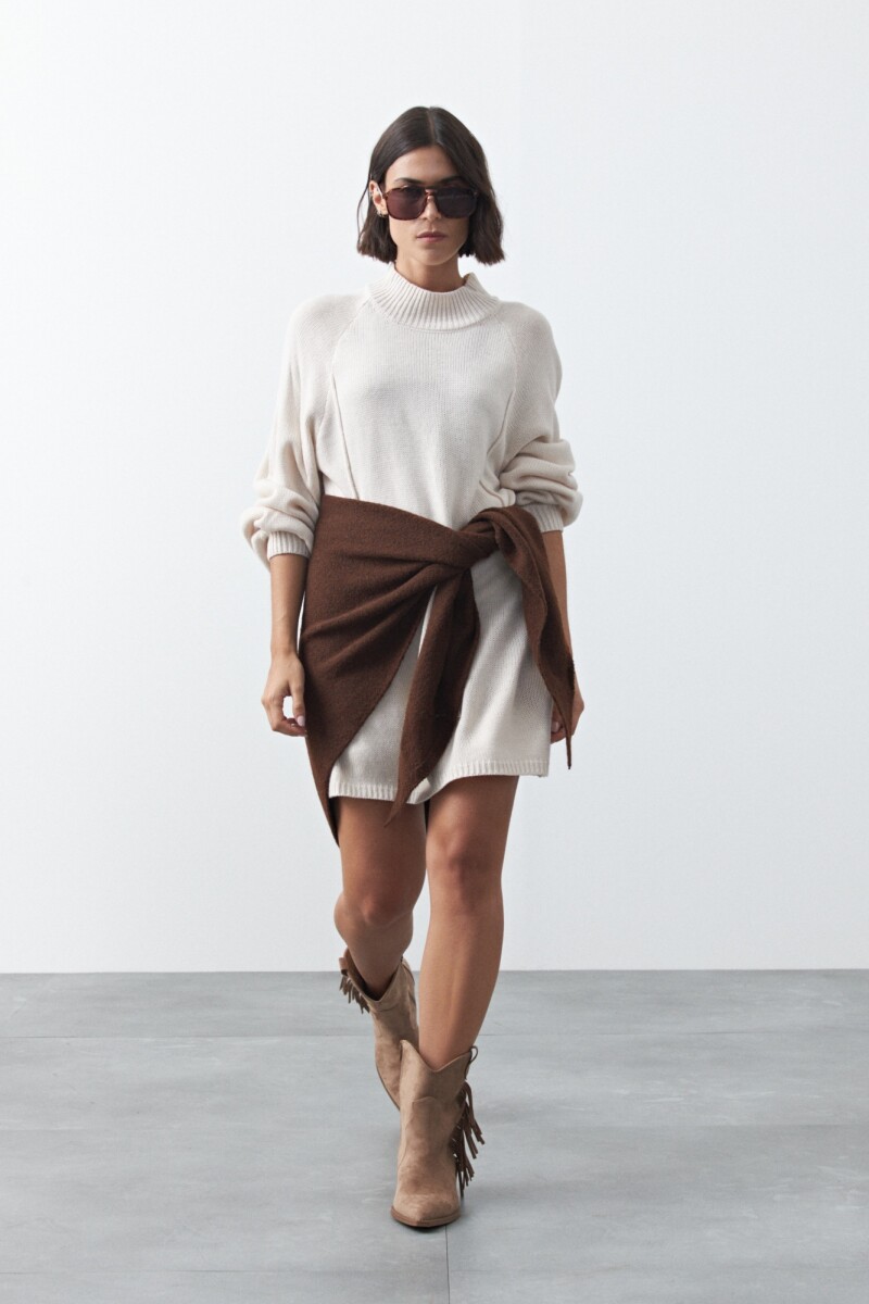 VESTIDO TRIXIE Gris Osc Melange