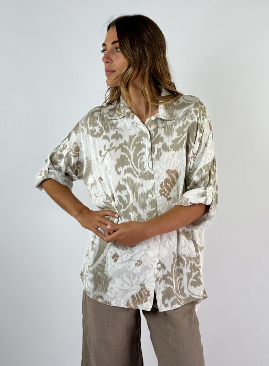 CAMISA AMARETTO - CRUDO 