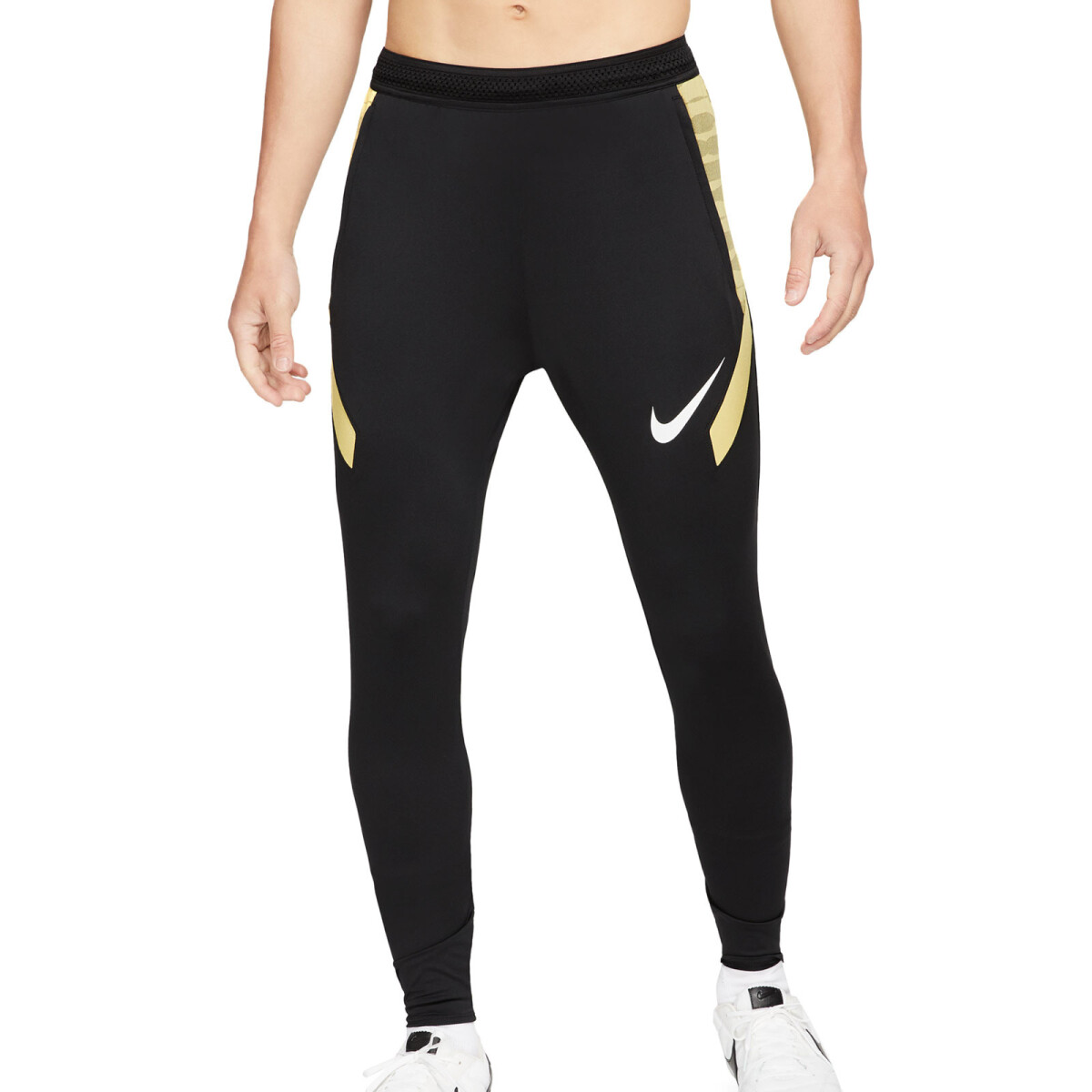 Pantalon Nike Futbol Hombre Strke21 KPZ BLACK/STNGLD/STNGLD/(WHIT - S/C 