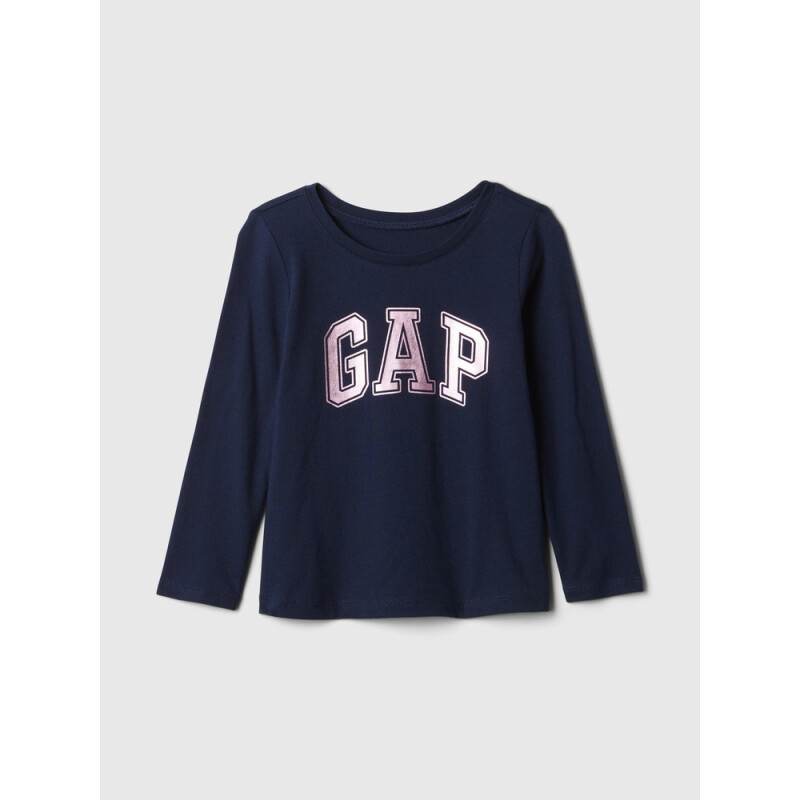 V-FRCH LS BF LOGO T TAPESTRY NAVY
